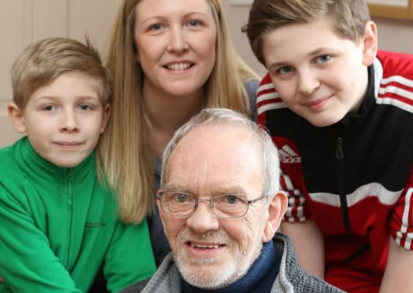 Alison Gates and sons Ralph andTom were on their way to school when they helped save David Mellor