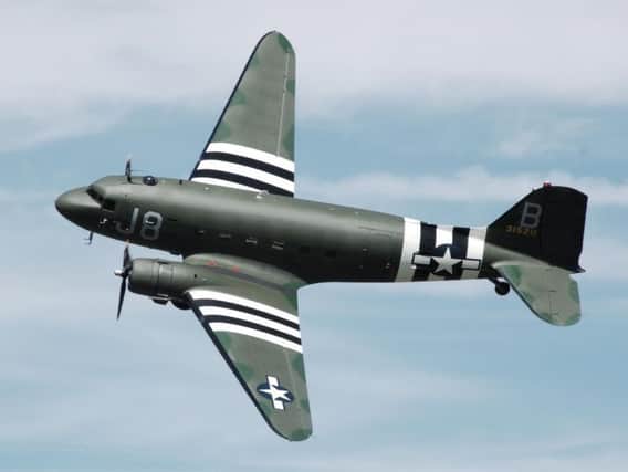 A Douglas Dakota, similar to the plane some claimed to have seen appear as a ghostly apparition.