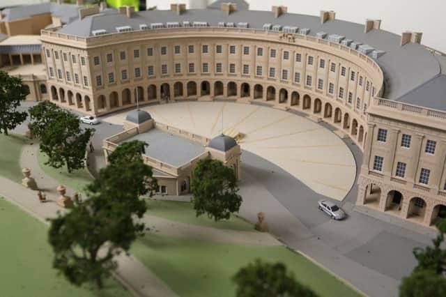 The Crescent, the model