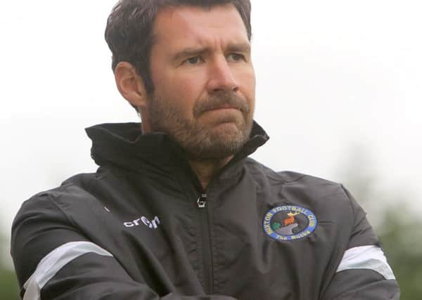 Martin McIntosh is keen not to see his Buxton side drop out of promotion contention.