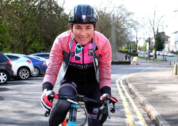 Dame Sarah Storey, who could be on the road to more cycling success. (PHOTO BY: Marisa Cashill).