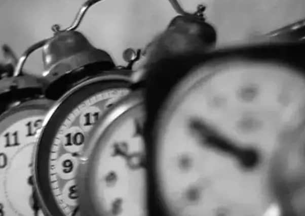 Clocks go forward this weekend.