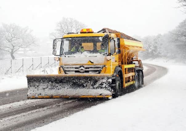 Roads were closed due to the April snowfall in Derbyshire in 2016