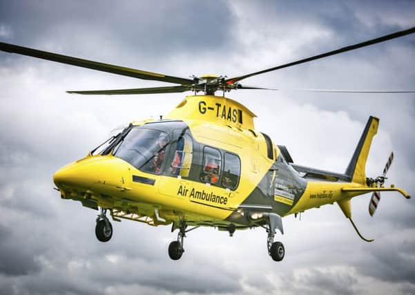 The Air Ambulance is looking for more volunteers. Picture: Karen Massey