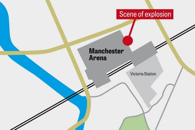 Police were called to the arena at around 10.33pm last night