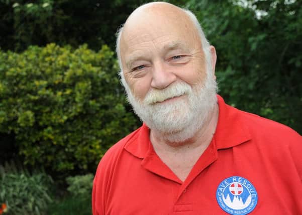 Tideswell's Richard Whitehouse, who is to receive the MBE for services to cave rescue.
