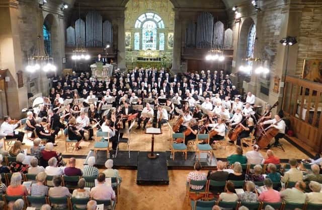 Concert at St John's Church, Buxton.