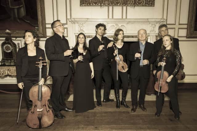 Oz Clarke and Armonico Consort in Drink to Music.