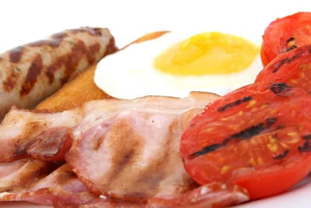 Tuck in, it's the most important meal of the day