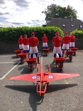 Red Barrows at Hope Show.