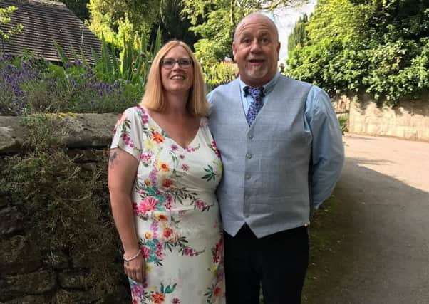 Kathryn and husband Alan a year into their wieghtloss journey