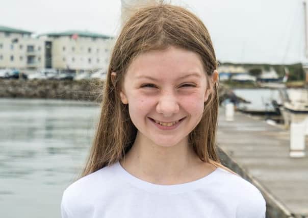 Izzy Lewis, 12, joined the Ellen MacArthur Cancer Trust Round Britain challenge
