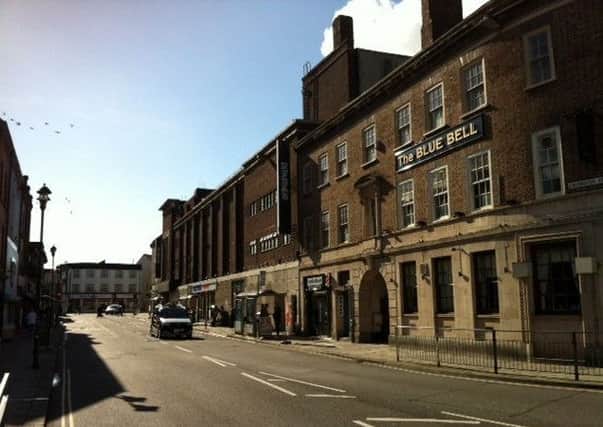 Pictured is Cavendish Street, in Chesterfield town centre.