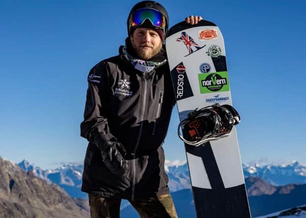Paralympic hopeful James Barnes-Miller has had equipment stolen from outside his house.