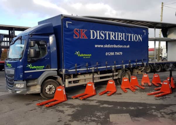 SK Distribution has invested more than Â£10,000 in ten electric pump trucks