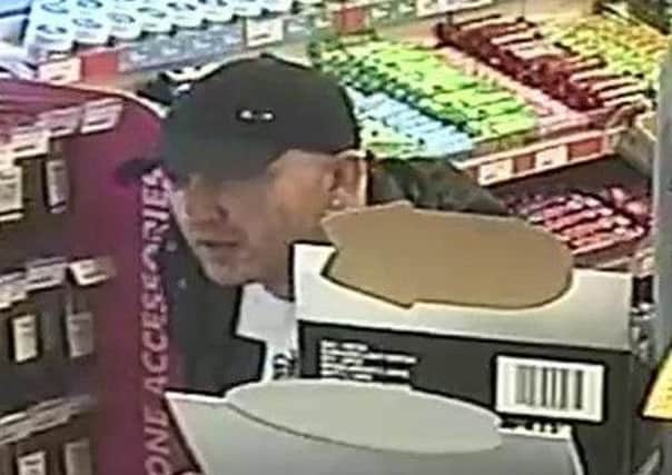 Nottinghamshire Polcie want to speak to this man after a car was stolen from Sisley Avenue Stapleford.