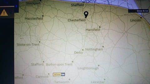 A yellow weather warning has been issued by the Met Office from 4pm Monday, December 11.