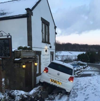 The Royal Oak at Hurdlow has seen five accidents outside its doors in the last two weeks.