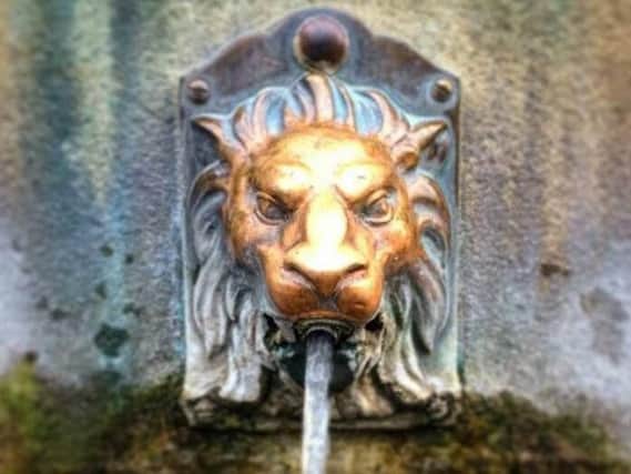 The Lion's Head at St Ann's Well.