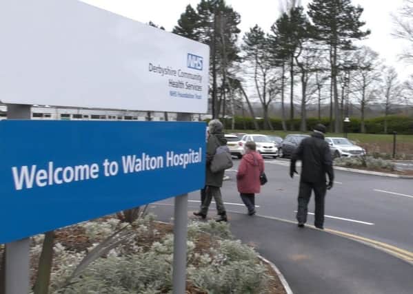 Campaigners arrive at Walton hospital after a long journey to prove closing the spencer Ward is a bad idea