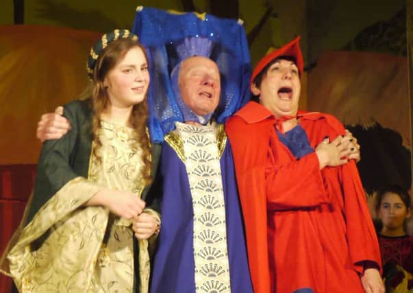Hannah Lomas, John Gilberthorpe and Rebecca Perkins. Photos by Josephine Bostin.