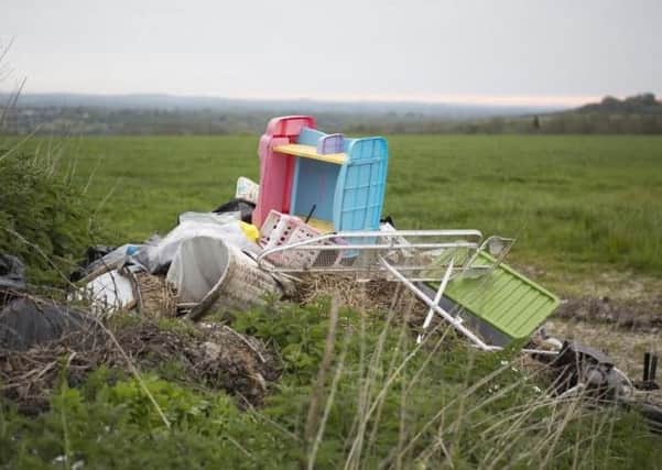 People are being urged to report fly-tipping incidents.