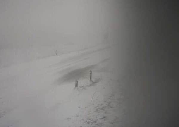 The A537 Cat and Fiddle is closed after heavy snowfall