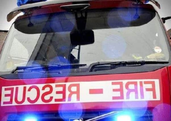 Fire crews have tackled a blaze in the bedroom of a Sunderland home.