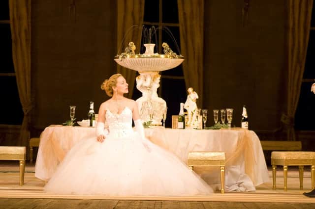 Violetta played by Maria Tonina in La Traviata at Buxton Opera House on February 4.