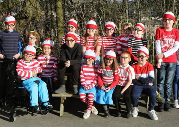 St Georges Primary, Where's Wally day to raise funds for the new library