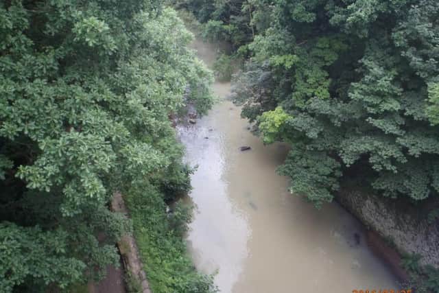 The pollution affected a stretch of the River Goyt between Whaley Bridge and New Mills.