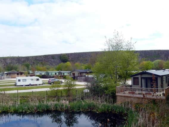 Rivendale Caravan Park, located off the A515 between Buxton and Ashbourne.