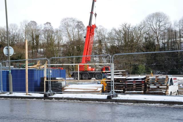 Work has started on the construction of a new massive B&M Home store in Whaley Bridge