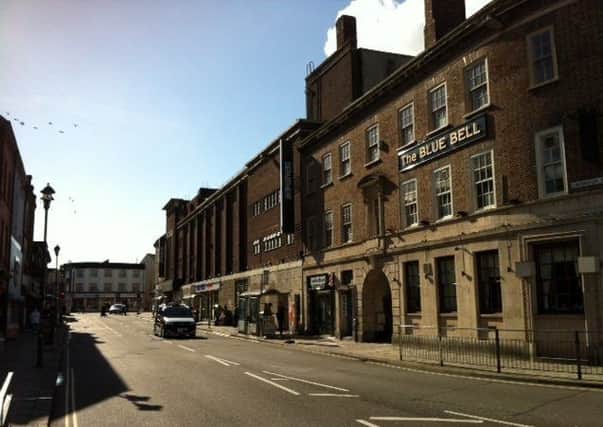 Pictured is Stephensons Place, in Chesterfield.