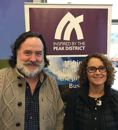 Jim Harrison, of Business Peak District, and Kate Kearns, of Inspired by the Peak District, will be welcoming business representatives to the conference on March 5.