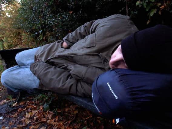 Homelessness is on the rise in Derbyshire.