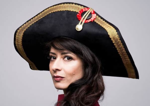 Shappi Khorsandi.