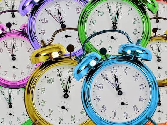 Get ready to lose an hour's sleep...