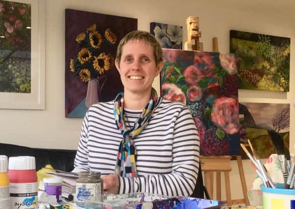 Pam Smart will be opening her studio as part of the Derbsyhire Open Arts festival
