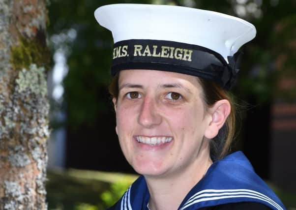 Hannah Faulkner has successfully completed an intensive ten-week course at HMS Raleigh, in Cornwall.