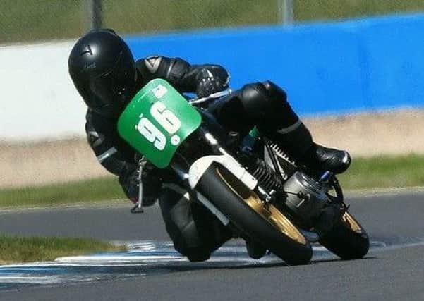 Buxton rider Chris Kent in action at Donington Park. (PHOTO BY: JTW Motorsport Photography)